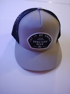 Boneyard Beer Trucker Hat - Gray and Black